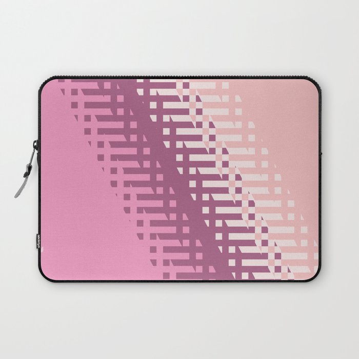 Shades of pink background Laptop Sleeve