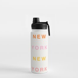 New York New York Water Bottle