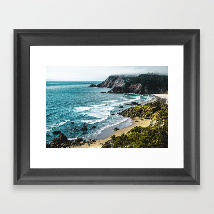 Oregon Coast Framed Art Print