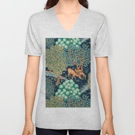 William Morris "The Brook" 1. V Neck T Shirt