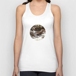 Fast Flowing Waters of the Scottish Highlands Unisex Tank Top