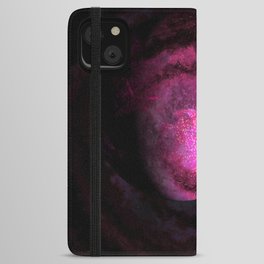 Pink Planet iPhone Wallet Case