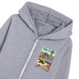 The New Yorker - Black Cat Kids Zip Hoodie