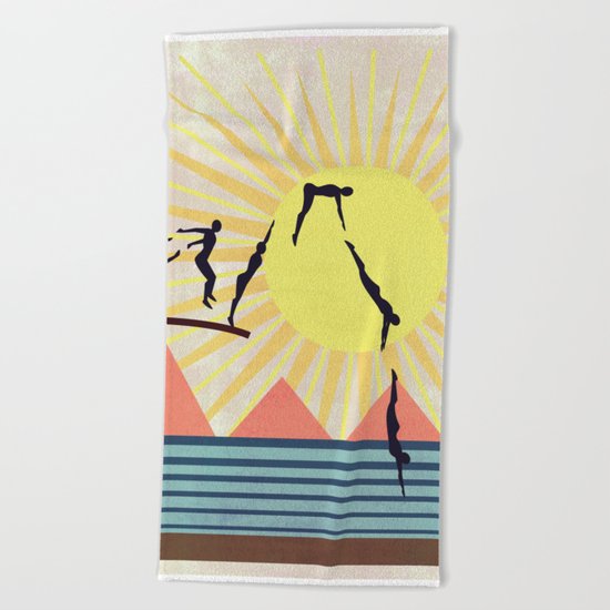 SUMMER POOL Beach Towel