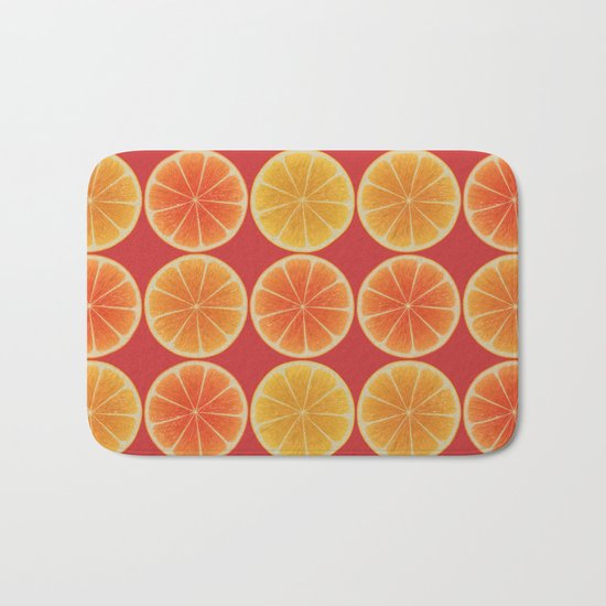 ORANGES Bath Mat