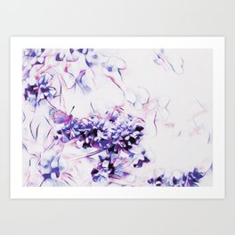 Lavender Fairy Art Print