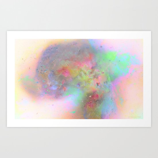 Everything is nothing 19 (therefore it was beautiful) Art Print