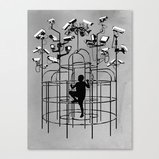 Supervision Canvas Print