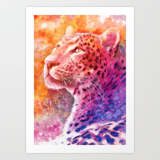 Sunset glory Art Print