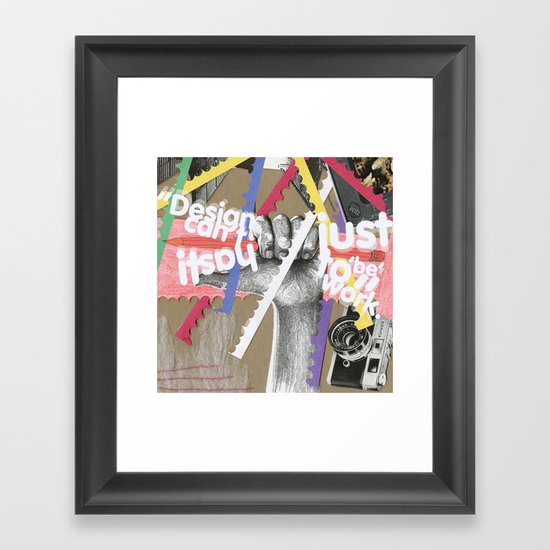 Process Framed Art Print