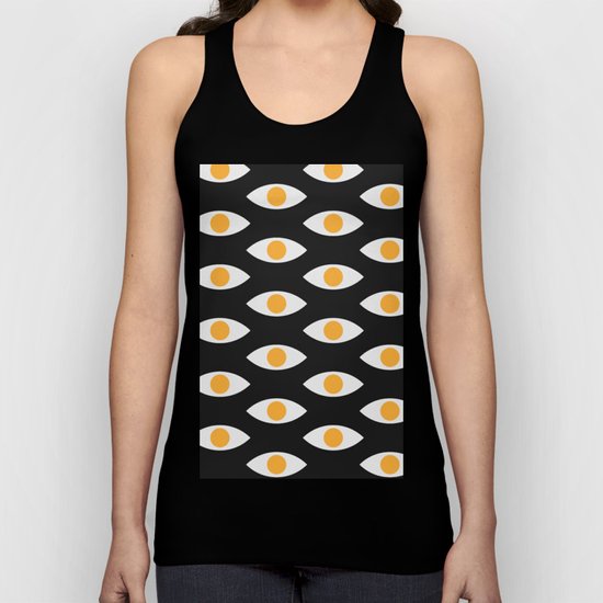 eye pattern Unisex Tank Top