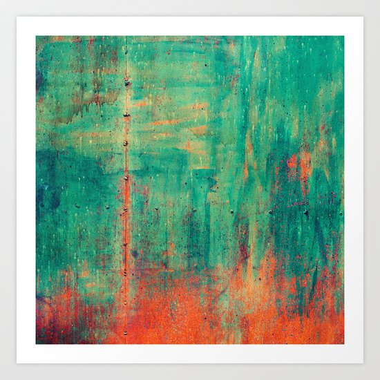 Vintage Metal Art Print