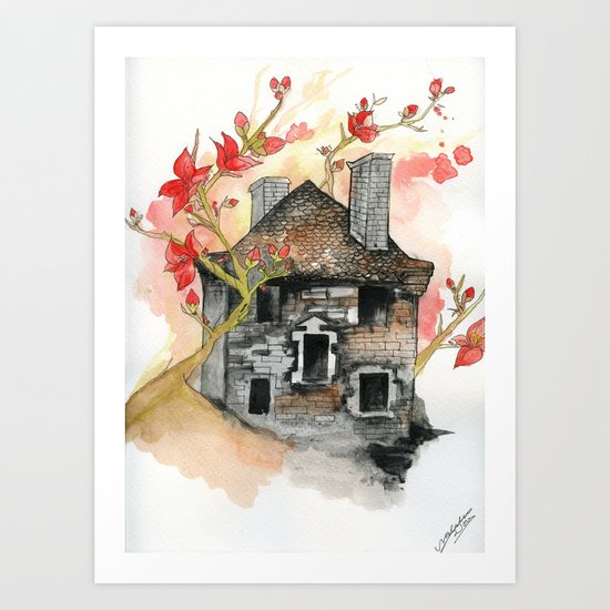 French Barn Art Print