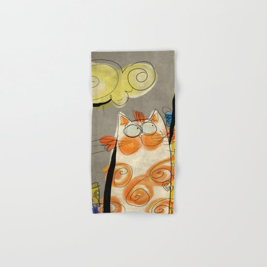Cats Hand & Bath Towel
