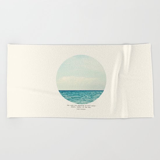 Salt Water Cure Beach Towel