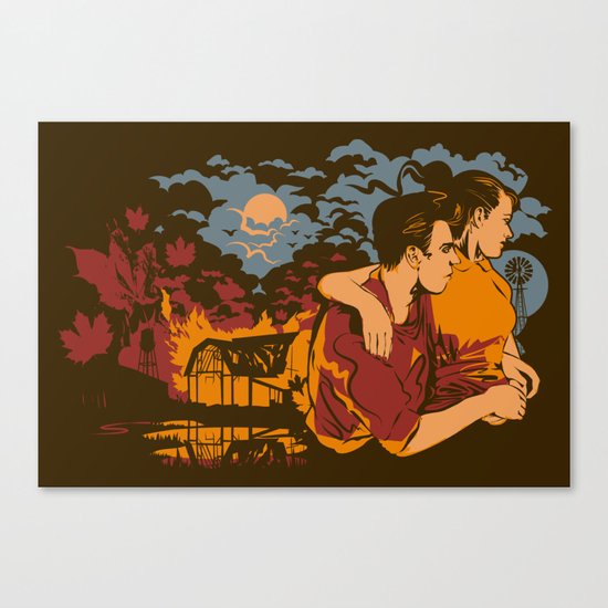 The Last Day Of Summer Canvas Print
