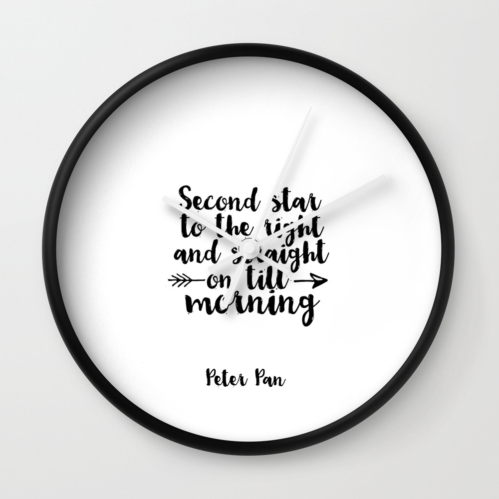 Peter Pan Quote Nursery Art Print Printable Wall Art Kids Gift
