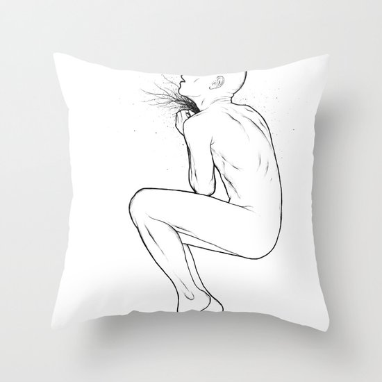 And Throat Throw Pillow