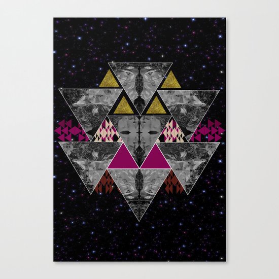 Galaxy trance Canvas Print
