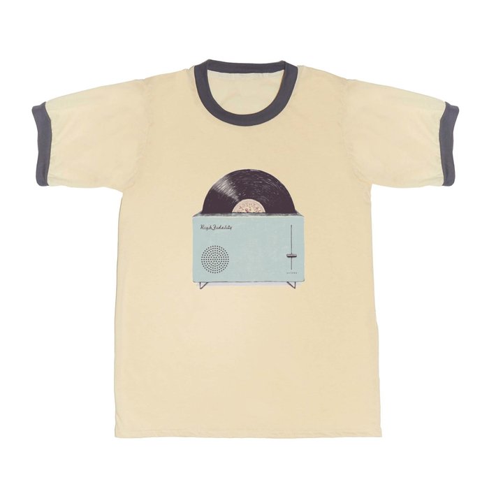 High Fidelity Toaster T Shirt by Florent Bodart / Speakerine Society6