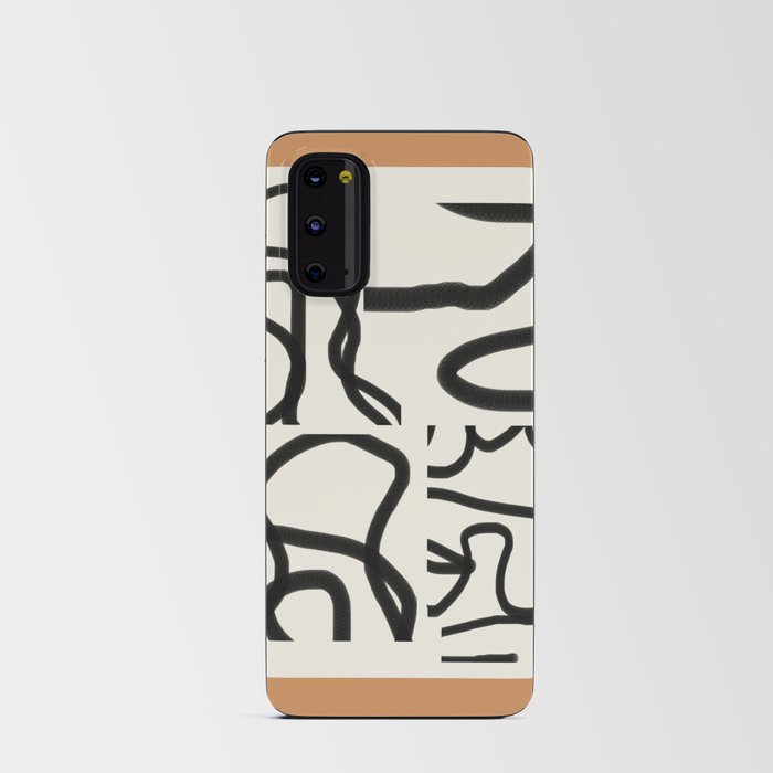 Abstract line art 188 Android Card Case