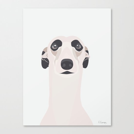 Mynde Portræt Canvas Print