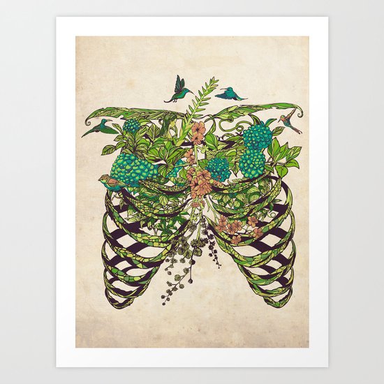 Daydreamer Vintage Art Print
