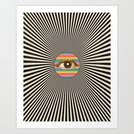 Solar Pupil I  Art Print
