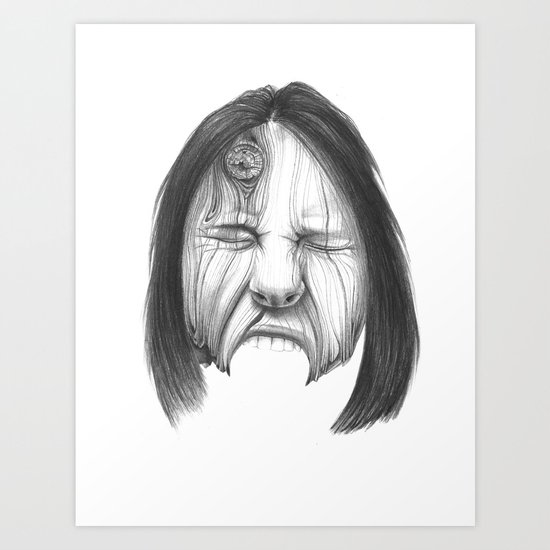 Wood Grace Art Print