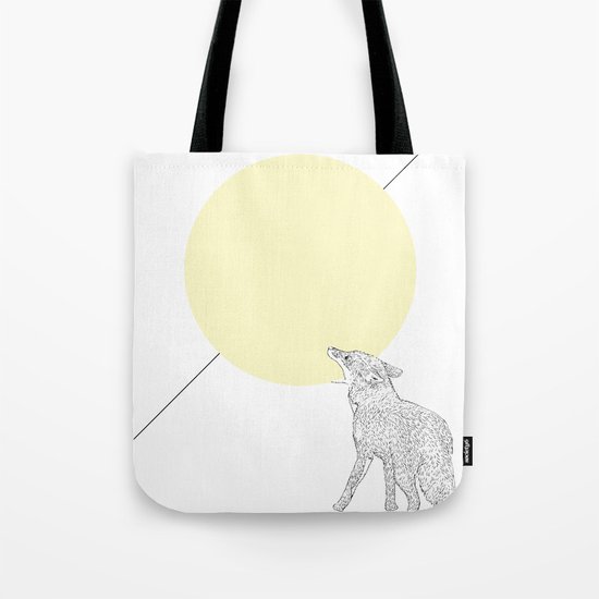 Bite the moon Tote Bag