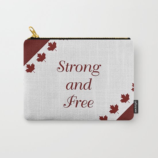 Canada - Strong and Free Carry-All Pouch