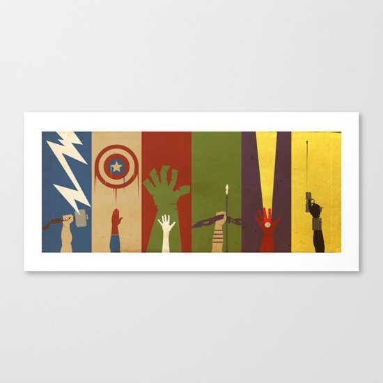 Assemble Canvas Print