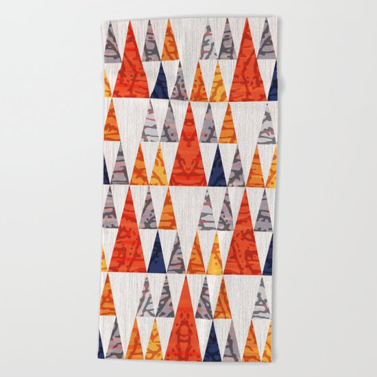 TEEPEE TOWN Beach Towel