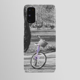 Bicycle in Summer Garden Android Case