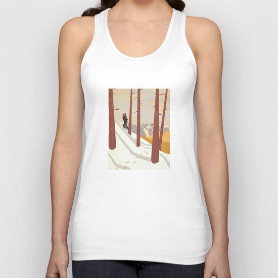 I would be... an explorer Unisex Tank Top