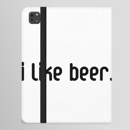 I Like Beer iPad Folio Case