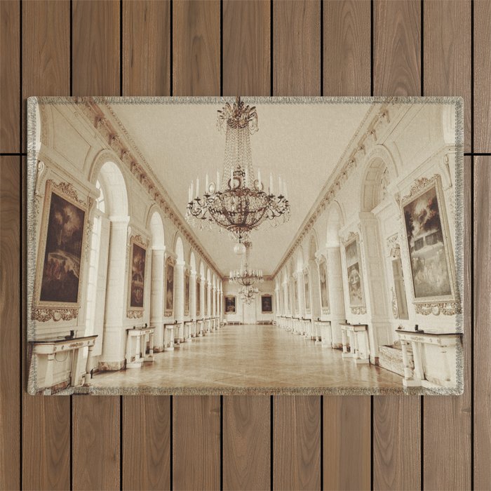 Dreaming of Grand Trianon, Versailles.  Outdoor Rug