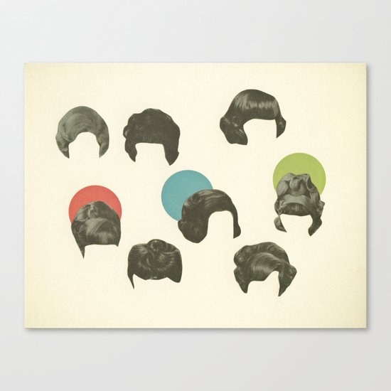 Hair Today, Gone Tomorrow Canvas Print