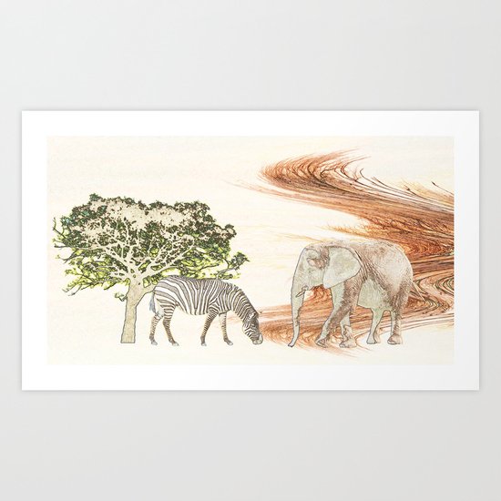 Africa Art Print
