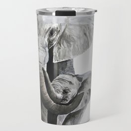 Elephant mom Travel Mug
