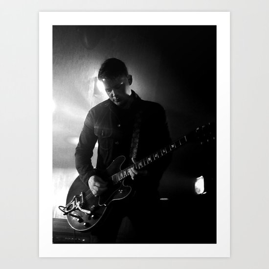 jamie cook // arctic monkeys Art Print