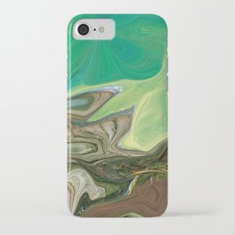 Marble Green iPhone Case