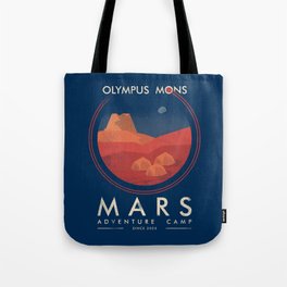Mars adventure camp Tote Bag