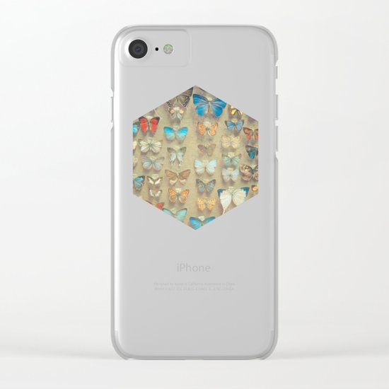 The Butterfly Collection II Clear iPhone Case