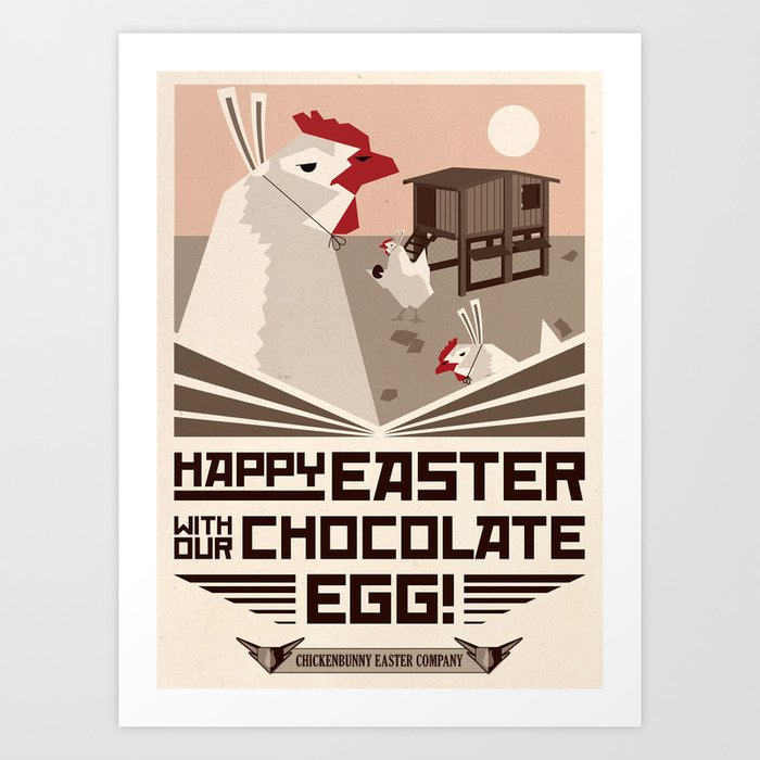 Celebrate good times - Easter Art Print