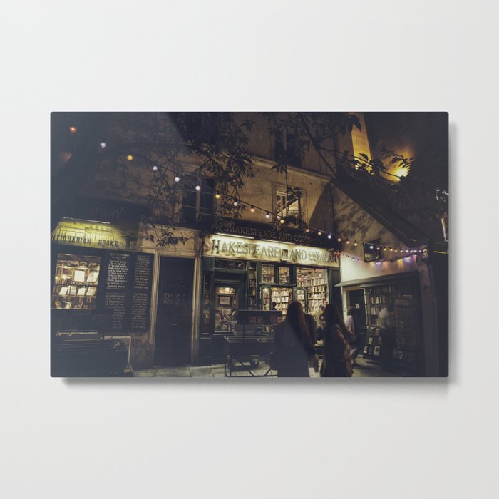 Bookstore with charm Metal Print