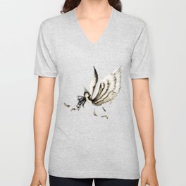 In The Forest  V Neck T Shirt