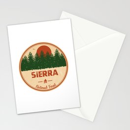Sierra National Forest Stationery Card