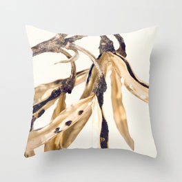 photo of a dry plant Throw Pillow
