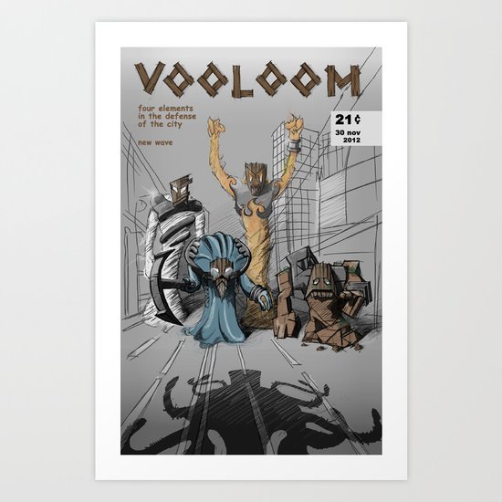 vooloom Art Print
